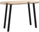 Nogi do stolika kawowego, 4 szt., czarne, 72 cm, stal
