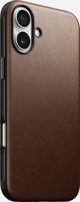 Nomad Modern Leather Case για iPhone 16 Plus - Καφέ Δερμάτινη Θήκη