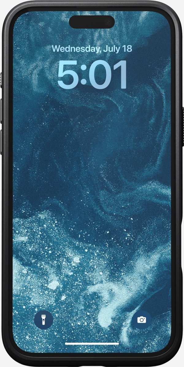 Nomad Modern Leather Case για iPhone 16 Plus - Καφέ Δερμάτινη Θήκη