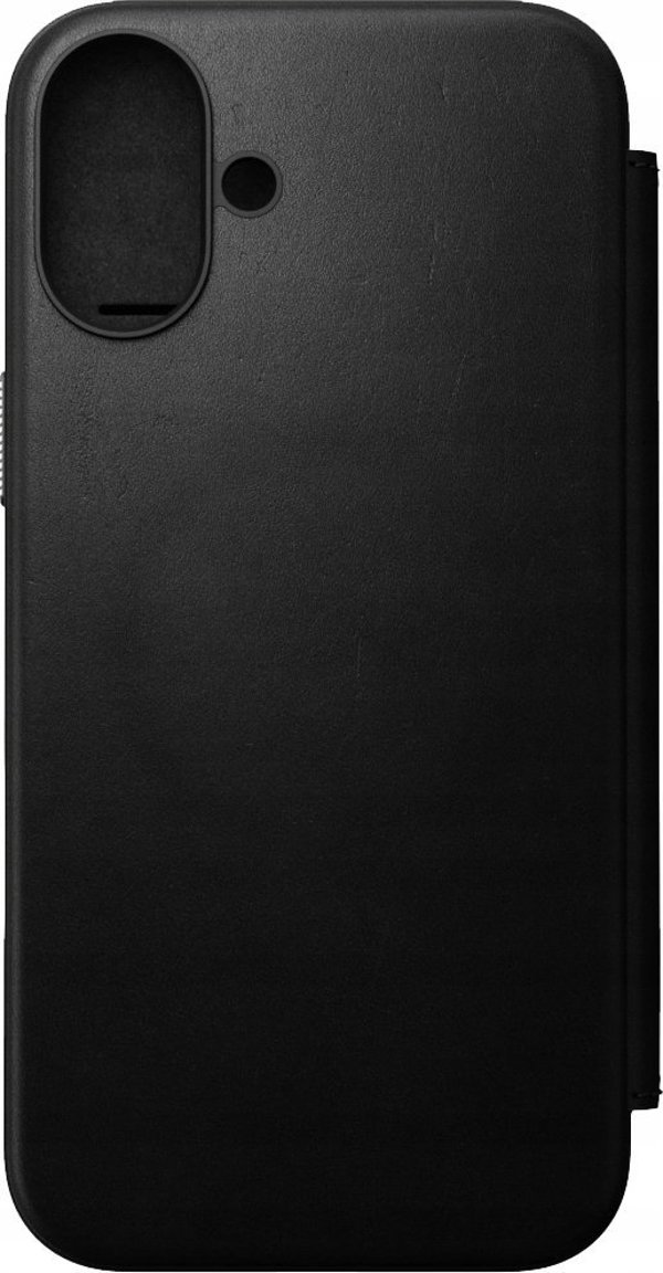 Nomad Modern Leather Folio Θήκη για iPhone 16 Plus - Μαύρο