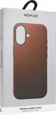 Nomad Nomad Modern Leather case, brown - iPhone 16