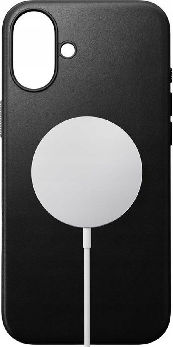 Nomad Modern Leather Case για iPhone 16 Plus - Μαύρο