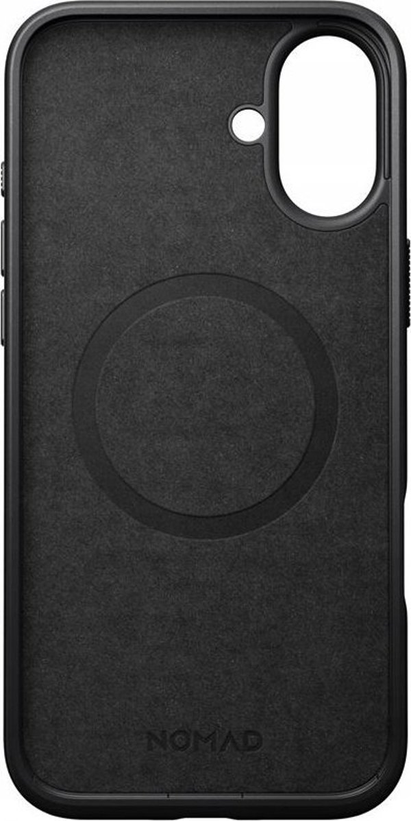 Nomad Modern Leather Case για iPhone 16 Plus - Μαύρο