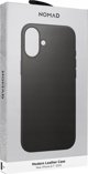 Nomad Modern Leather Case για iPhone 16 Plus - Μαύρο