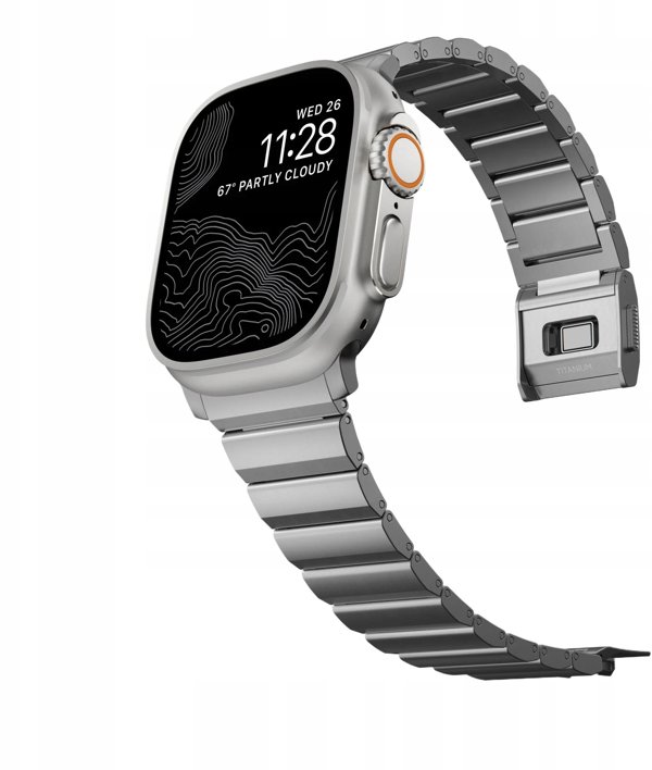 Nomad NOMAD Titanium Band - tytanowa bransoleta do Apple Watch 46mm/49mm V3 (natural hardware)
