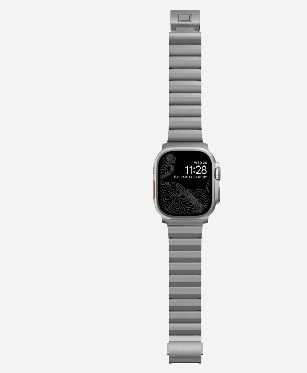 Nomad NOMAD Titanium Band - tytanowa bransoleta do Apple Watch 46mm/49mm V3 (natural hardware)