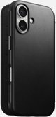 Nomad Modern Leather Folio, black - iPhone 16