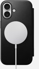 Nomad Modern Leather Folio, black - iPhone 16