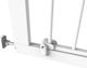 Noma Noma Πύλη ασφαλείας Easy Pressure Fit, 75-82 cm, μέταλλο, λευκό