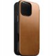 Nomad Modern Leather Folio Θήκη για iPhone 16 Pro - English Tan