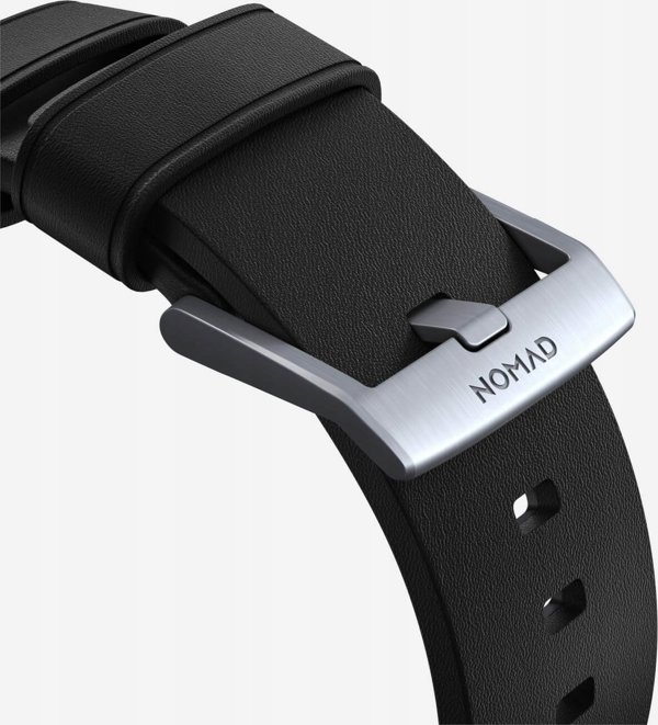 Nomad Nomad Active Strap Pro Black, silver - AW 44/42 mm