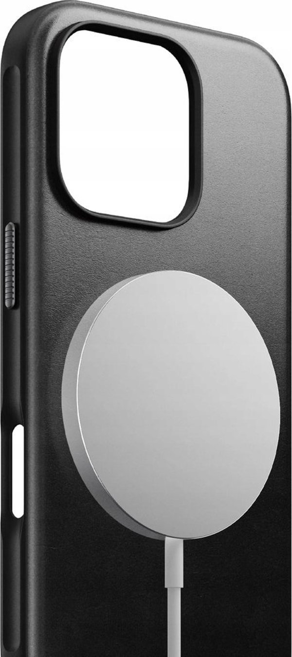 Nomad Nomad Modern Leather case, black - iPhone 16