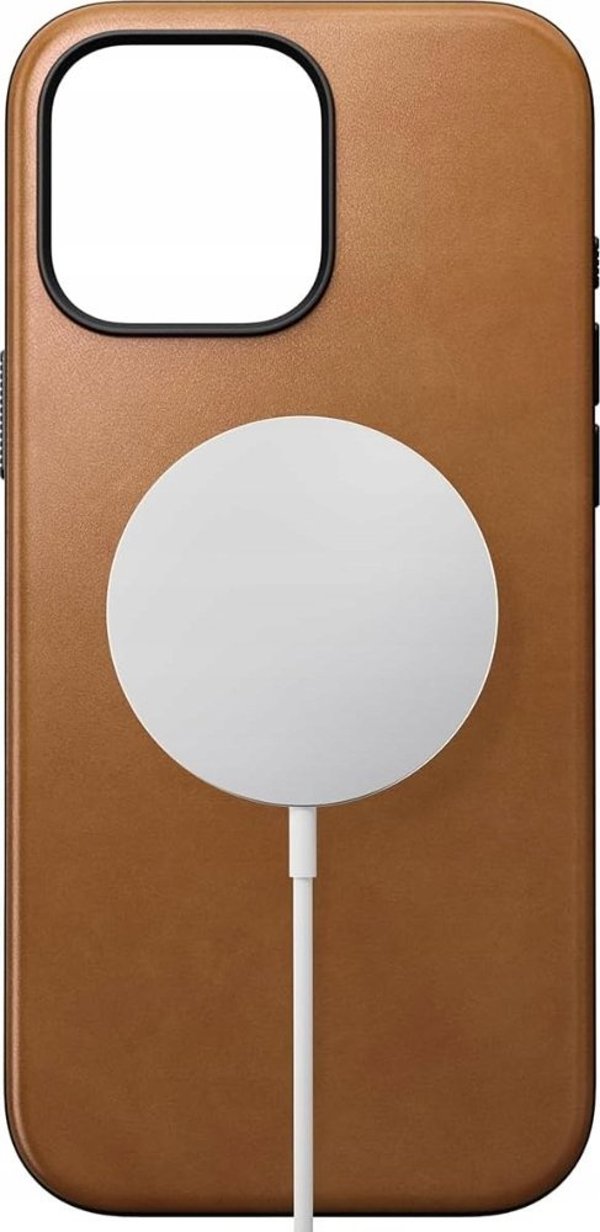 Nomad Nomad Modern Leather case, english Tan-C - iPhone 16 Pro