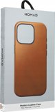 Nomad Nomad Modern Leather case, english Tan-C - iPhone 16 Pro