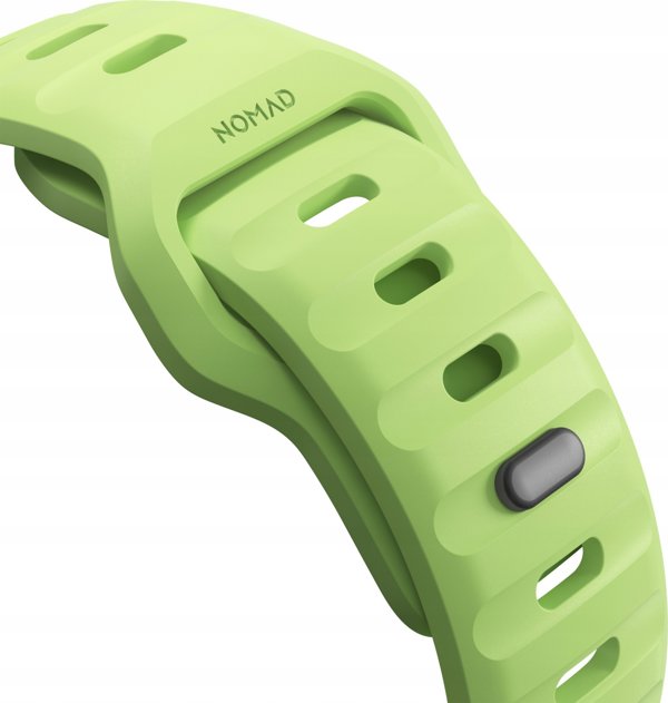 Nomad Sport Strap Glow 2.0 για Apple Watch 41mm/40mm/38mm, Φωσφοριζέ Λουράκι Σιλικόνης