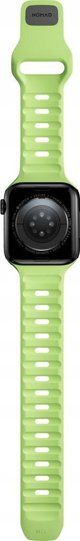 Nomad Sport Strap Glow 2.0 για Apple Watch 41mm/40mm/38mm, Φωσφοριζέ Λουράκι Σιλικόνης
