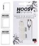 Noosy SIM Kartes Adapteru Komplekts + Adatiņa Slotam Balts