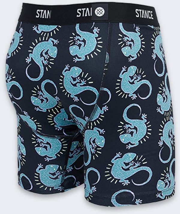 NORMANN Bokserki Stance Gecko Brief BLACK