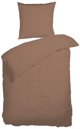 Nordisk Tekstil Σετ Σεντόνια NT Kelly GOTS Percale, Raw Umber, 140x220cm