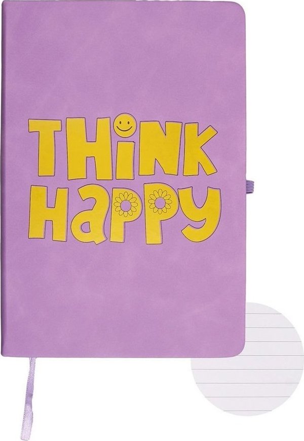 Σημειωματάριο A5/96K γραμμή Think Happy
