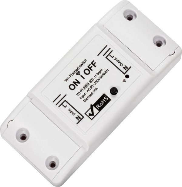 Nous L6 Έξυπνο Ρελέ WiFi 10A 2300W - Universal Διακόπτης για Έλεγχο Συσκευών μέσω App