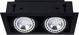 Nowodvorski Plafon Nowodvorski Downlight 9570 II lampa sufitowa oprawa spot 2X75W GU10 ES111 czarny