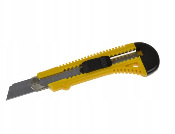 Μαχαίρι Ταπετσαρίας 100x18x0.5mm Μεταλλικός Οδηγός (480)