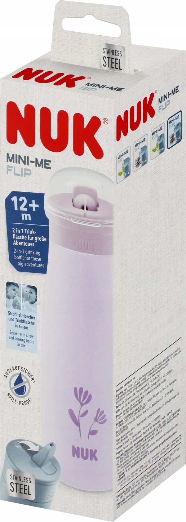 NUK NUK KUBEK 500ML MINI-ME  12M KWIAT 10225329 1/6