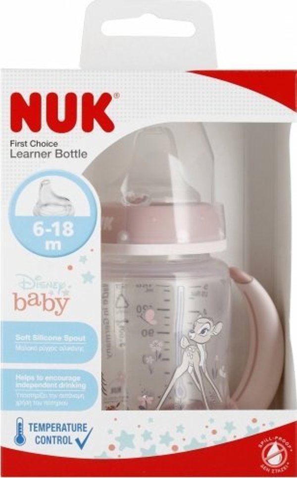 NUK NUK BUTELKA PP 150ML 6M  FC BAMBI 10743313 1/6