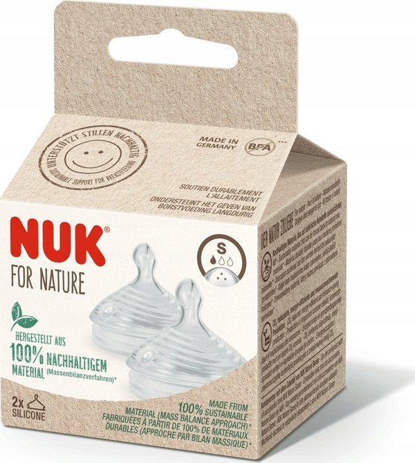 NUK NUK SMOCZEK DO BUT 2EL S 3PRZE SIL 10124025 1/6