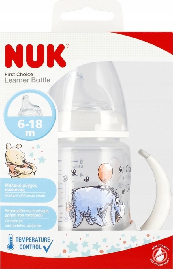 NUK BUTELKA 150ML Z UCHWY 6M FC OSIP10743945 1/6