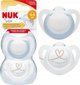 NUK Silikonowy smoczek STAR 0-6 2SZT 535448, 730713