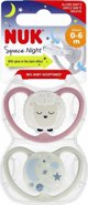 NUK SMOCZEK USP SIL 2EL 0-6M ROZ/POP10730578 1/6