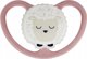 NUK SMOCZEK USP SIL 2EL 0-6M ROZ/POP10730578 1/6