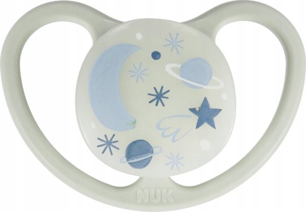 NUK SMOCZEK USP SIL 2EL 0-6M ROZ/POP10730578 1/6
