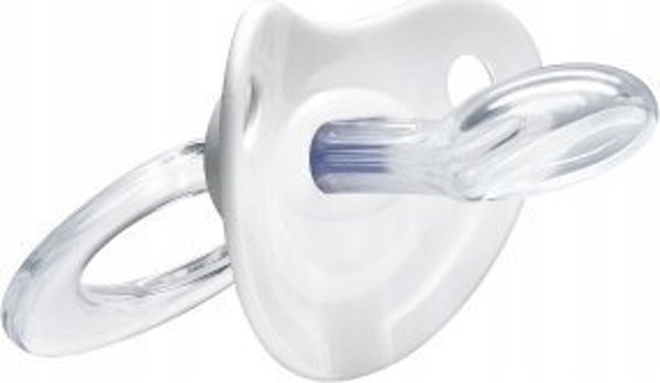 NUK SMOCZEK USP SIL 2EL 0-6M ROZ/POP10730578 1/6