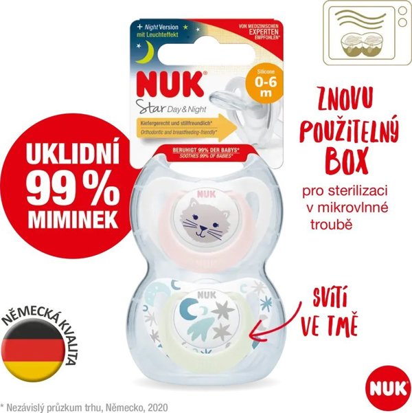 NUK NUK SMOCZEK USP 2EL 0-6M D&N 10730692 1/6