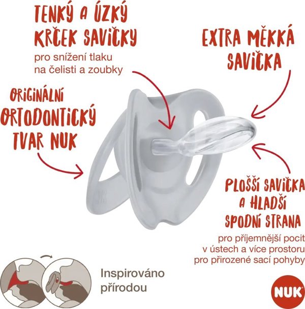 NUK NUK SMOCZEK USP 2EL 0-6M D&N 10730692 1/6