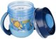 NUK Magic Cup κύπελλο με λαβές 160ml 6m+ μπλε που φωσφορίζει στο σκοτάδι