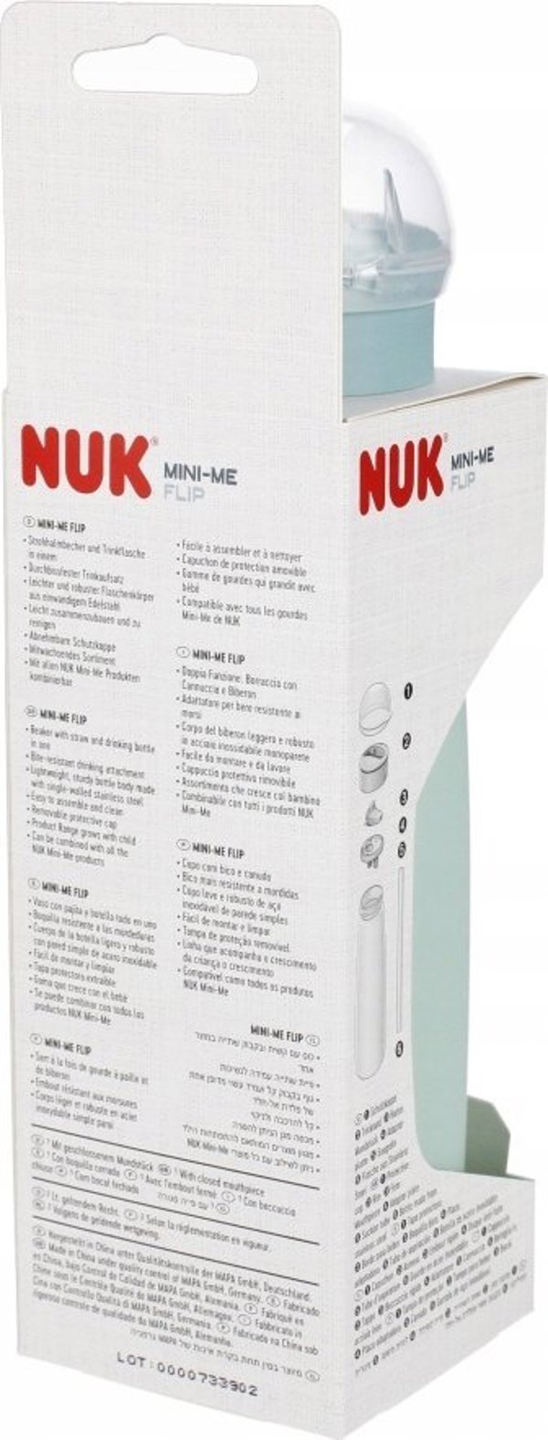 NUK NUK KUBEK 500ML MINI-ME  12M ZIE 10255691 1/6