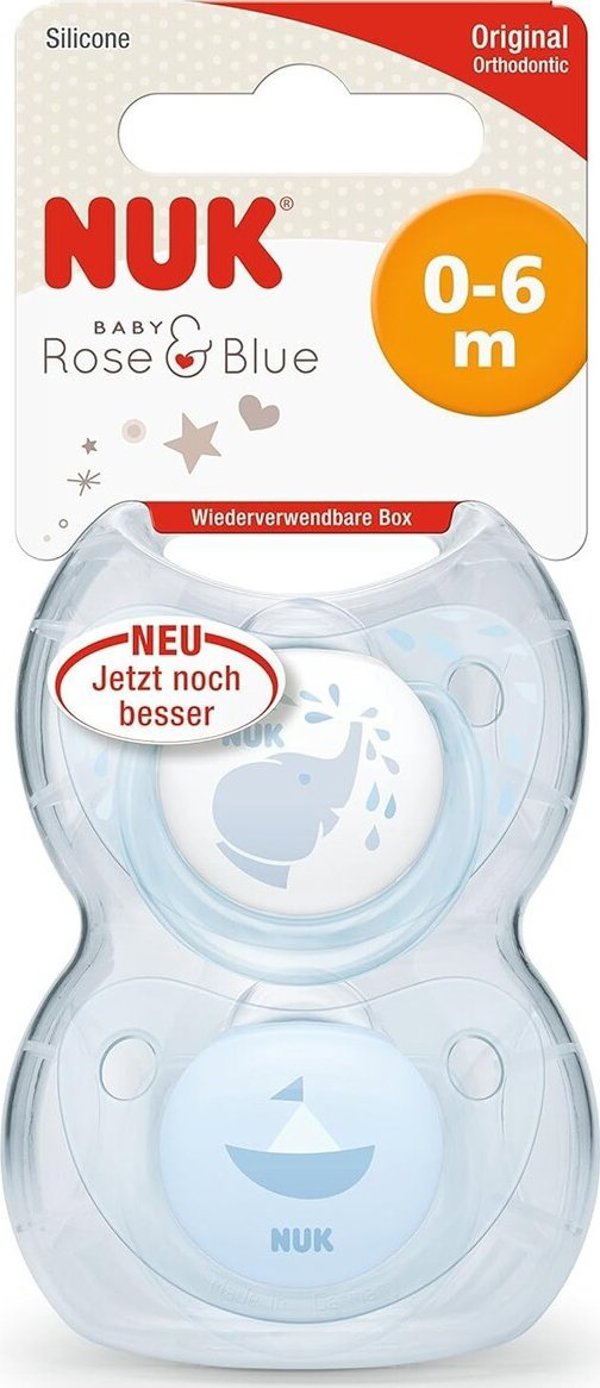 NUK NUK SMOCZEK USP 2EL 0-6M STAR 10730691 1/6