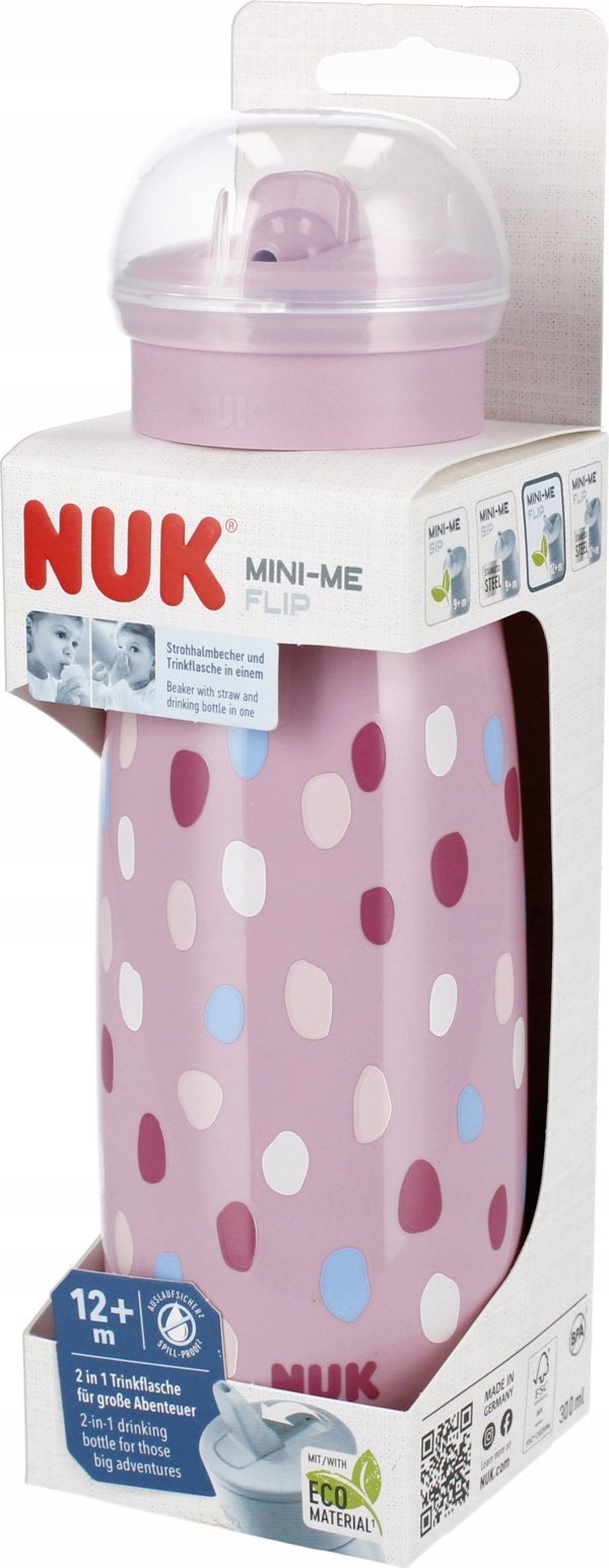 NUK NUK KUBEK 450ML MINI-ME  12M ROZ 10751546 1/6