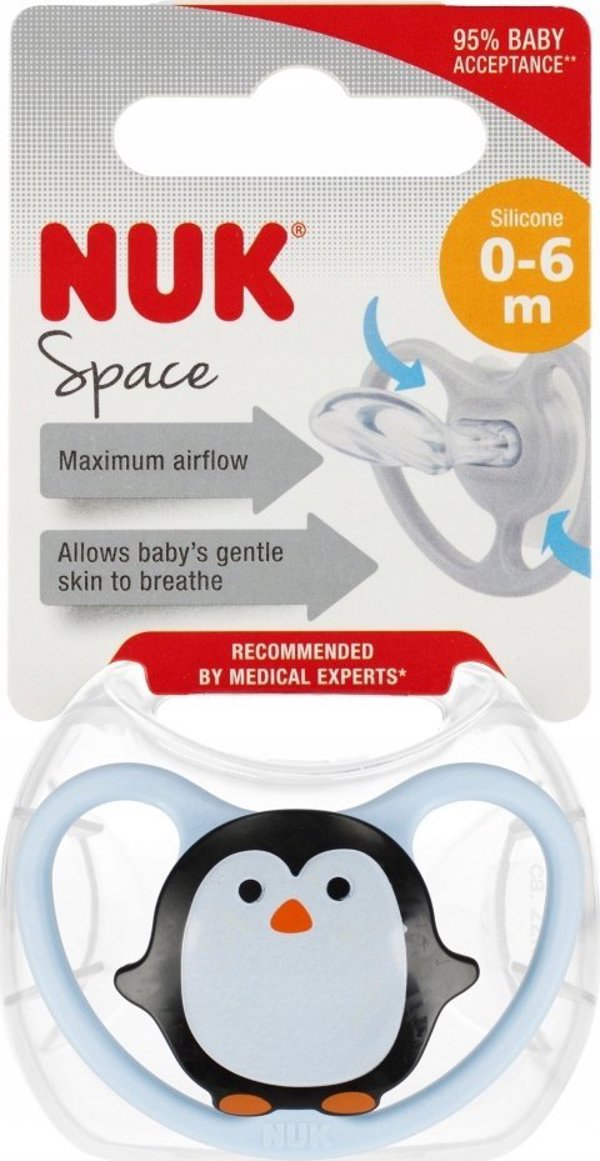 NUK NUK SMOCZEK USP 0-6 SPACE 10730269 1/6