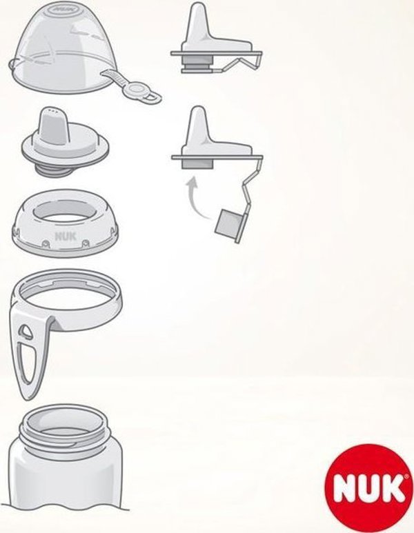 NUK Ποτήρι Kiddy Cup 300ml Disney Βασιλιάς των Λιονταριών 12+ μηνών