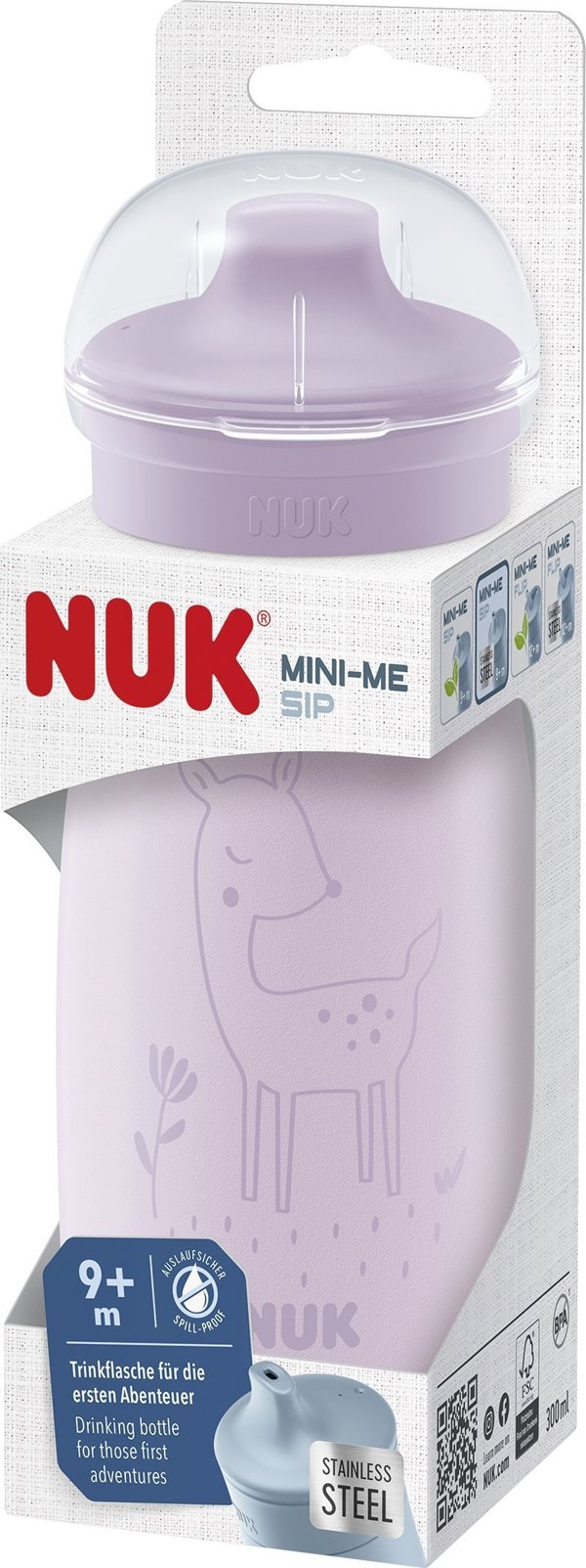 NUK NUK KUBEK 300ML MINI-ME  9M 10255689 1/6