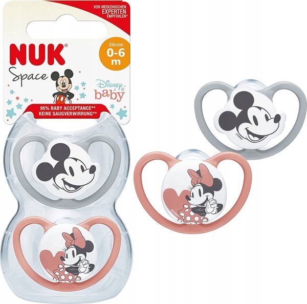 NUK SMOCZEK USP 2EL 0-6 MICKE SPACE 10730715 1/6