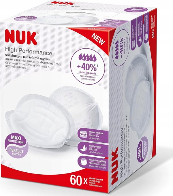 NUK WKLADKI LAKT HIGH PEFORM 60SZT 10252135 1/6