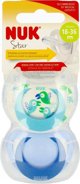 NUK SMOCZEK USP 2EL 18-36M STAR N/G 10739745 1/6