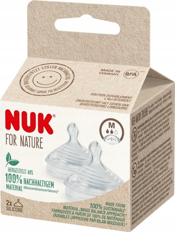 NUK NUK SMOCZEK DO BUT 2EL M 6PRZ SIL 10124026 1/6