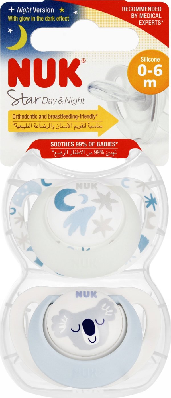 NUK SMOCZEK USP 2EL 0-6M D&N N/BIA 10730692 1/6